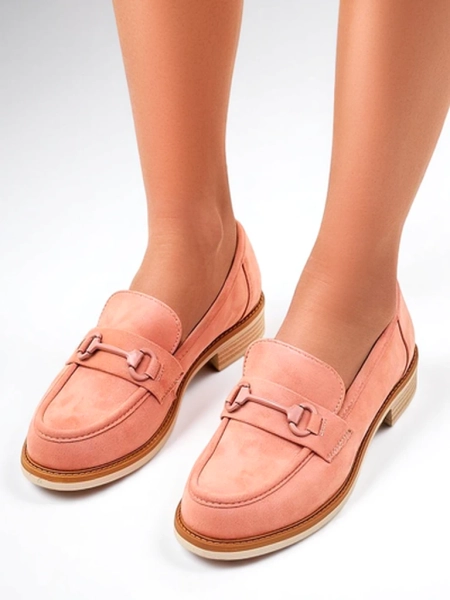 Royalfashion дамски мокасини от еко велур Etolie