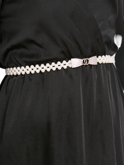 Дамски колан Callista перлен с катарама панделка – елегантност в италиански стил