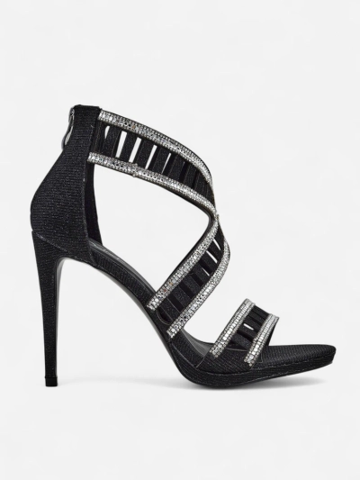 Royalfashion Дамски сандали на токче с декоративна горна част Sycos