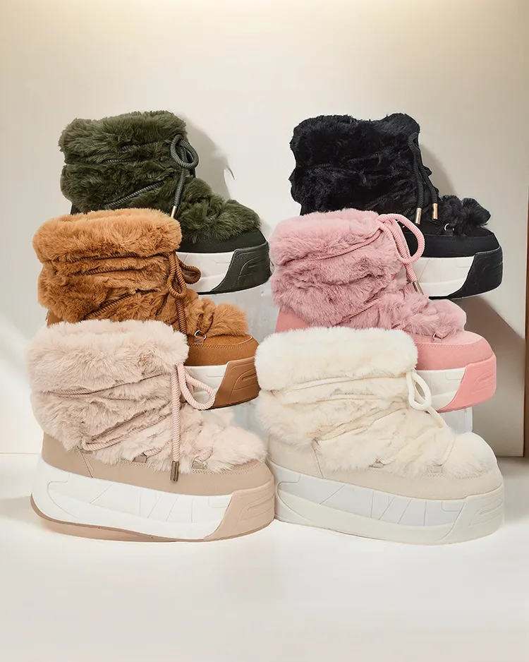 Дамски снежни ботуши Royalfashion Rozuri