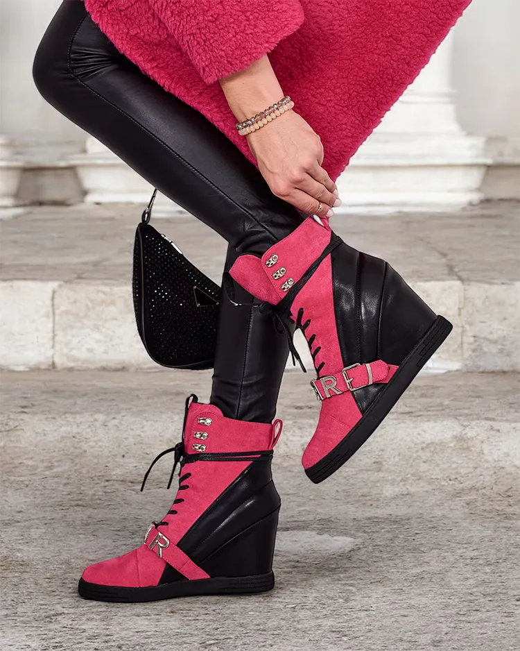 Royalfashion дамски боти Ronii на токчета