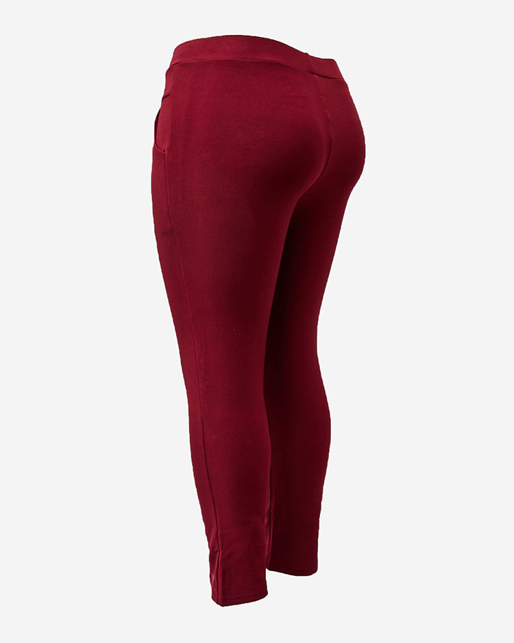 Royalfashion Дамски изолирани панталони тип "трегери" PLUS SIZE