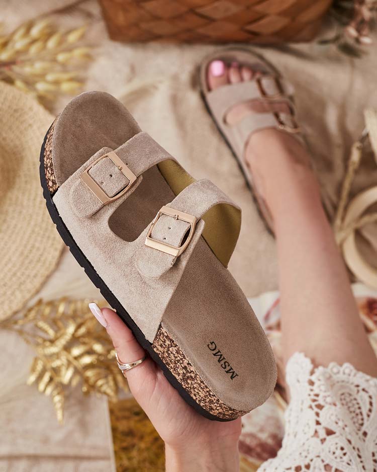 Royalfashion Дамски джапанки с катарами Foumy