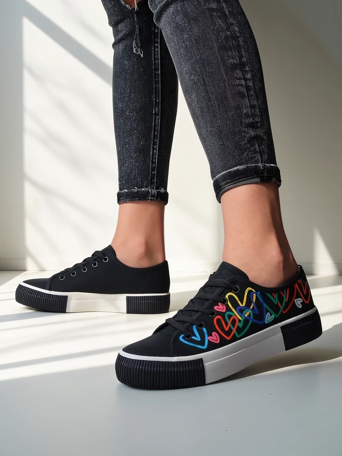 Кецове Royalfashion за жени с принт Sercess