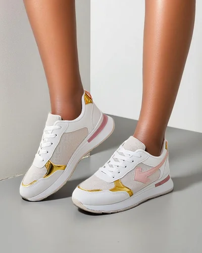 Royalfashion Женски спортни маратонки с блестящи елементи Berilane