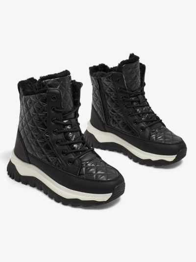 Дамски ботуши тип снегоходки Rimea с капитониран ефект