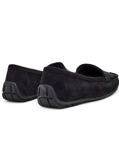 Royalfashion Женски мокасини с декоративни камъни Ezuess