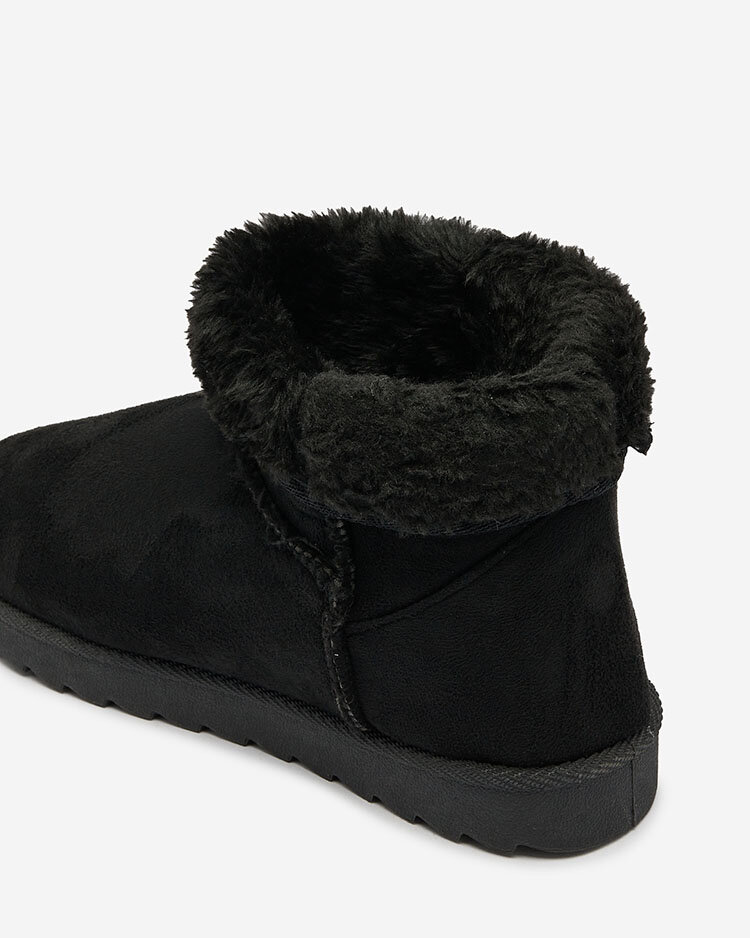 Royalfashion Дамски ботуши a'la snow boots в черен цвят Aener