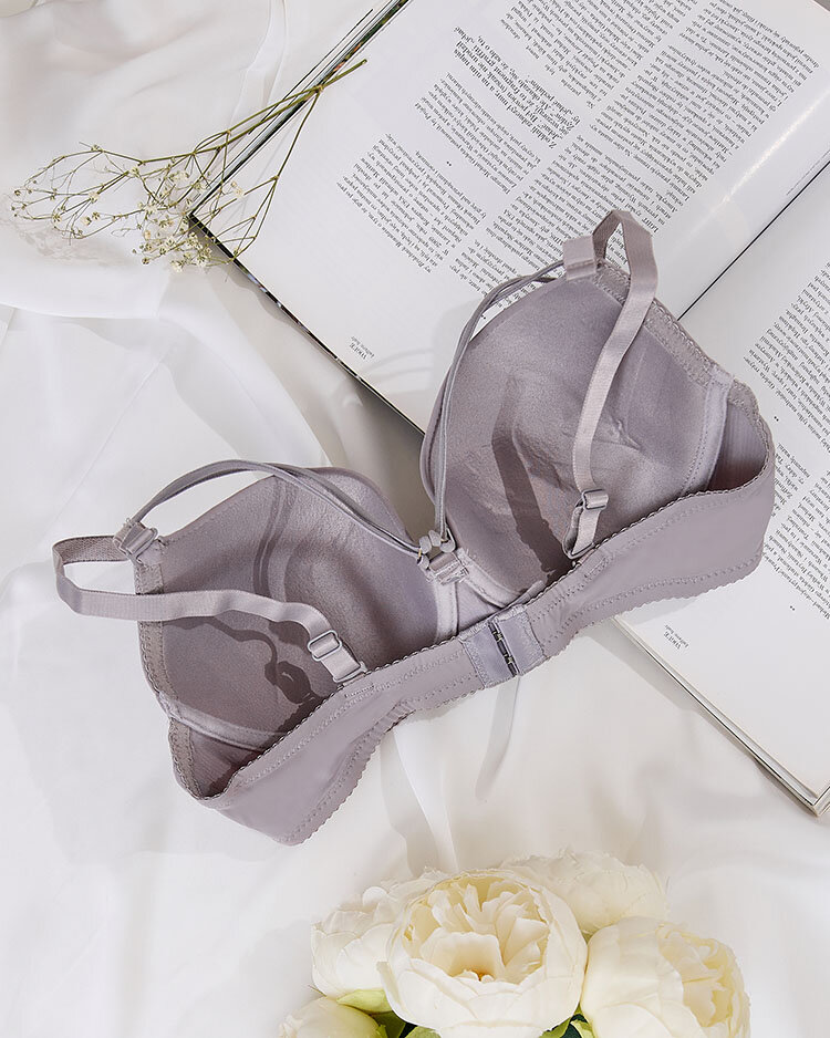 Royalfashion Дамски сутиен с декоративни презрамки