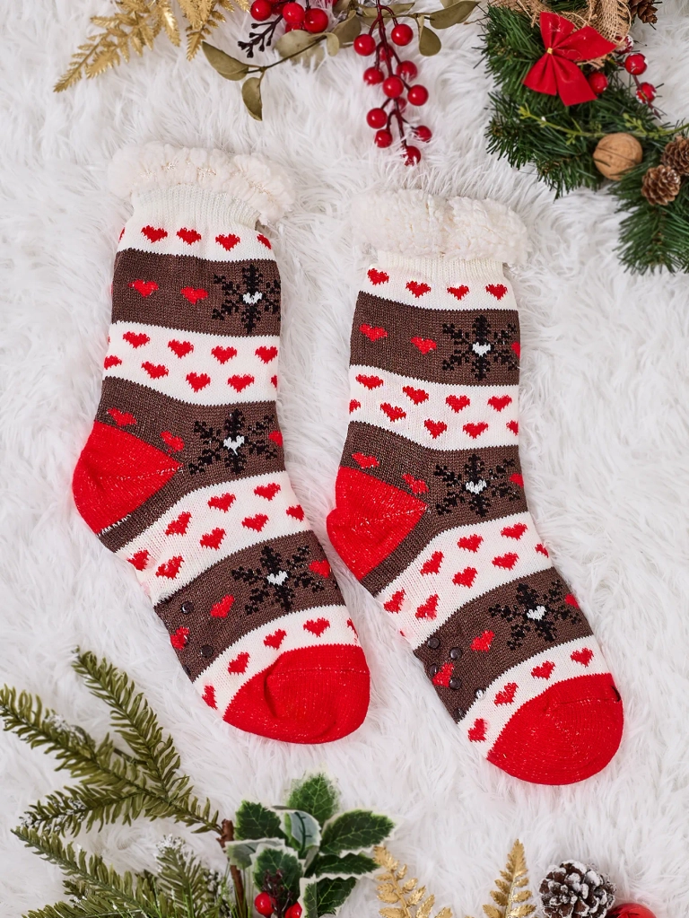 Роялфешън Изолирани дамски коледни чорапи