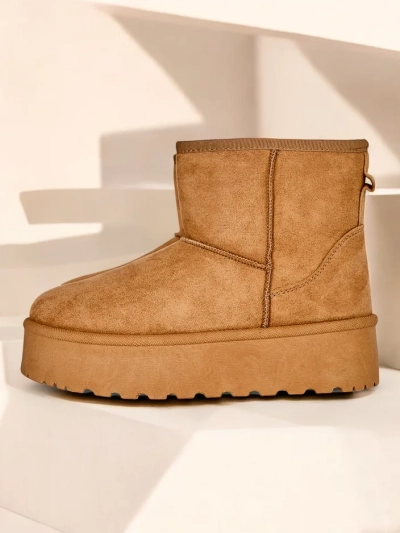 Royalfashion Къси ботушки, наподобяващи дамски зимни ботуши Eforte