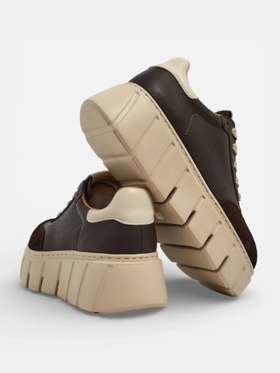 Спортни дамски маратонки от естествена кожа Taures