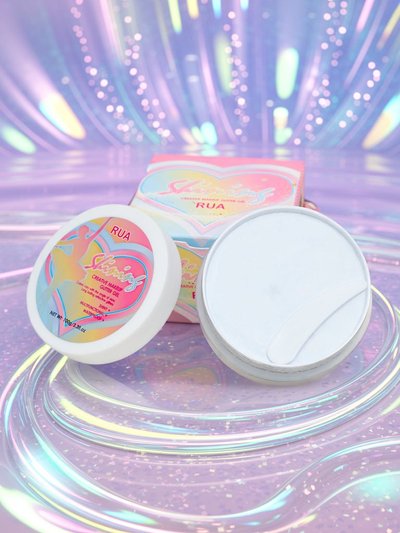 Блестящ гел за декорация на лице в сребрист цвят