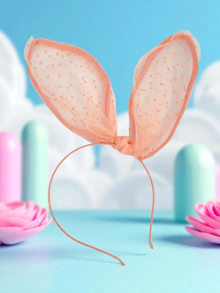 Royalfashion Детска лента за коса със заешки ушички