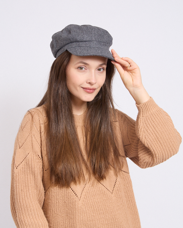 Дамски берет с козирка от Royalfashion