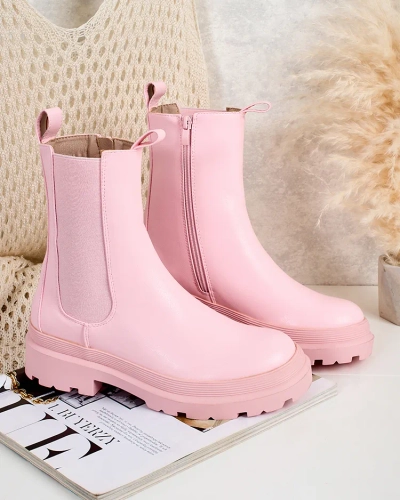 Дамски ботуши от естествена кожа Royalfashion Eko Дамските ботуши Ereste