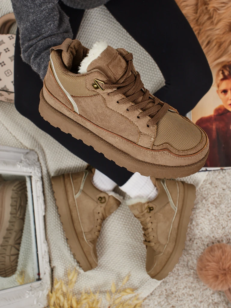 Дамски сникърси с подплата Faylo