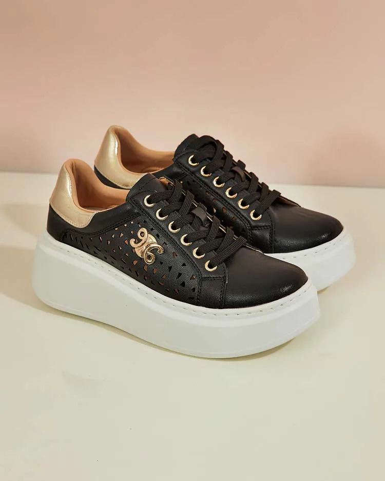 Royalfashion Дамски спортни ажурни кецове Jovixi