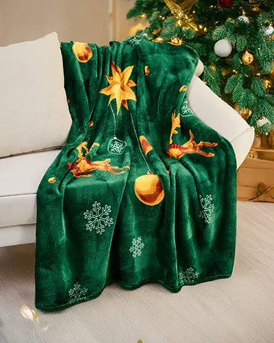 Рождественски плед Royalfashion 160x200