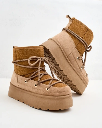 Royalfashion Дамски ботуши за сняг Filori с дантела