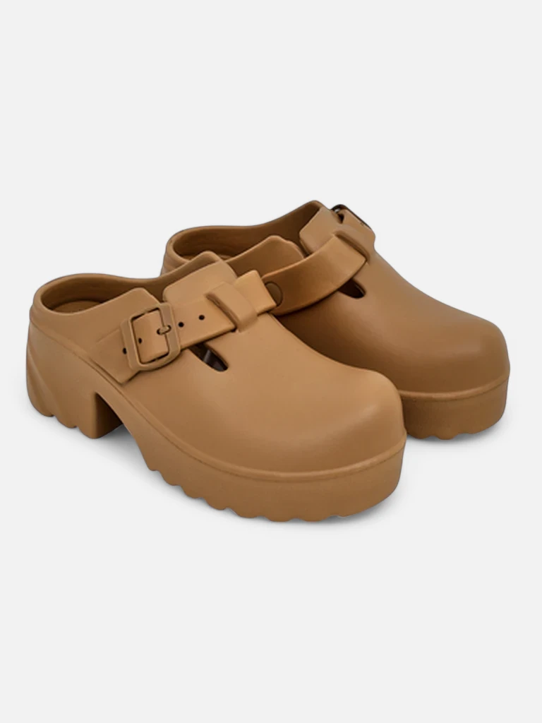 Royalfashion дамски сандали с гумен ток Voxones