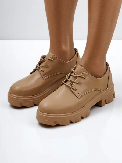 Обувки на жените с лента Royalfashion с по-дебела подметка Gofey