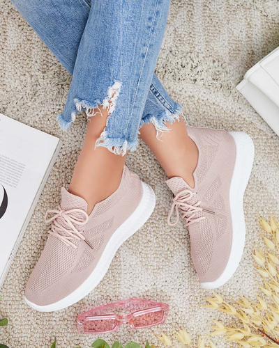 Royalfashion Дамски спортни обувки от плат Vobullo