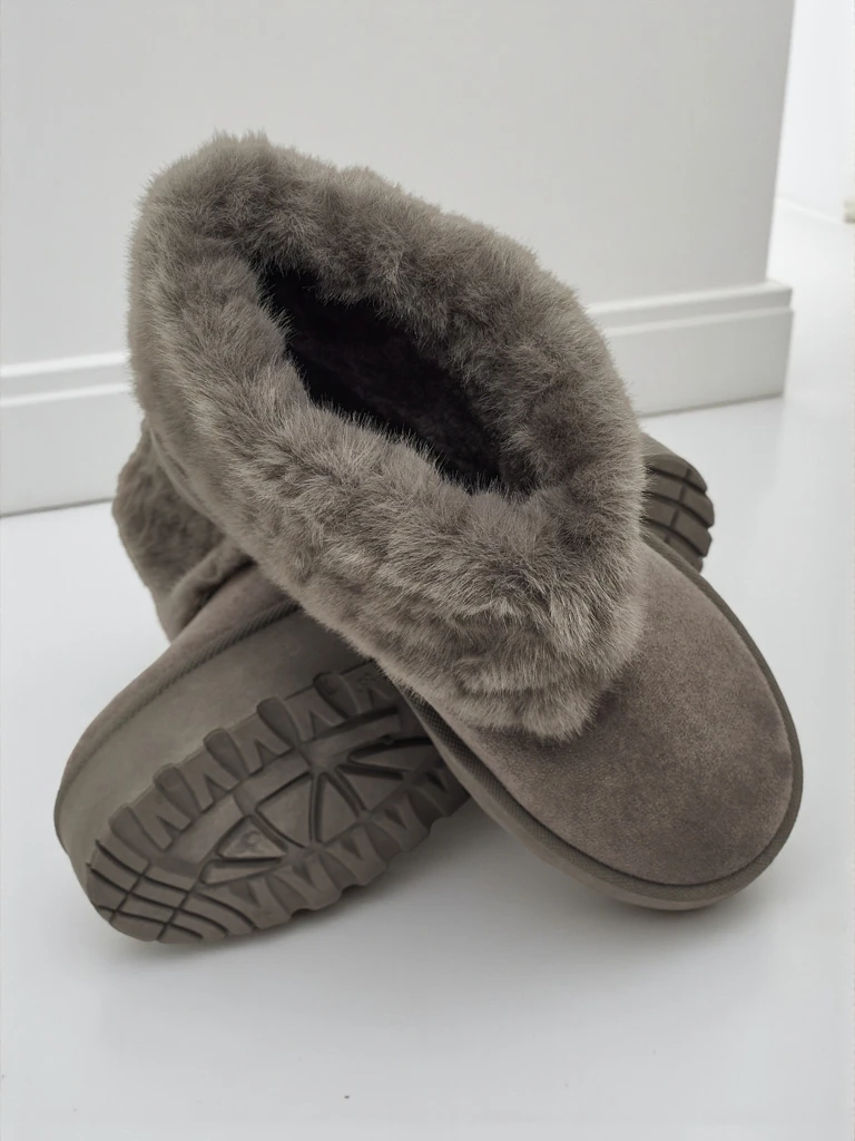 Дамски ботуши тип снегоходки с пухкава подплата Irelle