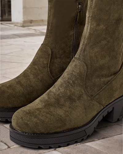 Royalfashion Дамски ботуши Risso до коляното