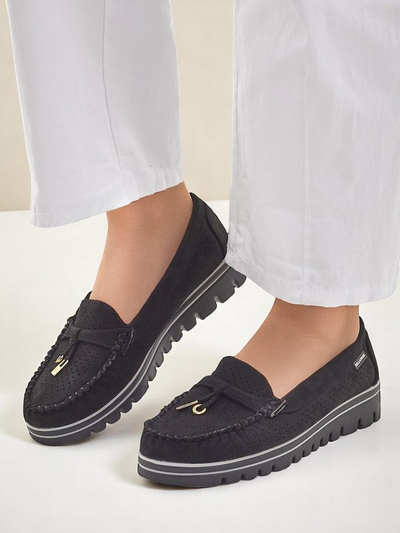 Royalfashion дамски мокасини с връзки Elissas