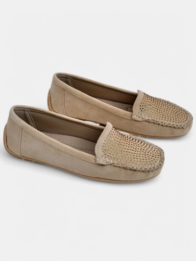 Женски мокасини Royalfashion с камъчета Ezuess