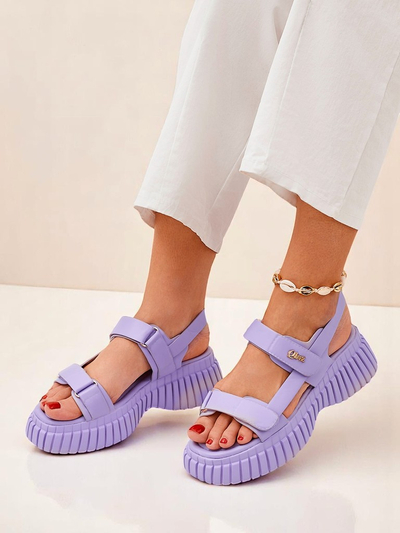 Royalfashion Дамски сандали на по-дебела подметка Hortez