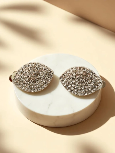 Royalfashion Клипсите дамски обеци с кубичен цирконий