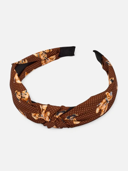 Royalfashion Лента за коса с плитка на точки и мечета