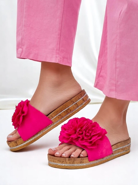 Royalfashion Дамски чехли с цветя Focce