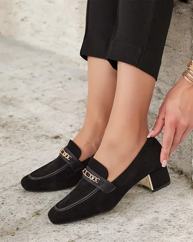 Royalfashion Елегантни дамски мокасини на нисък ток Oflem