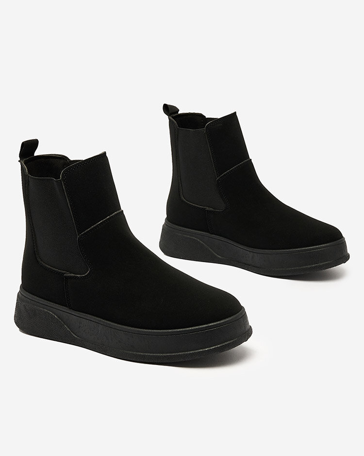 Royalfashion Бежови дамски ботуши a'la snow boots Uteris