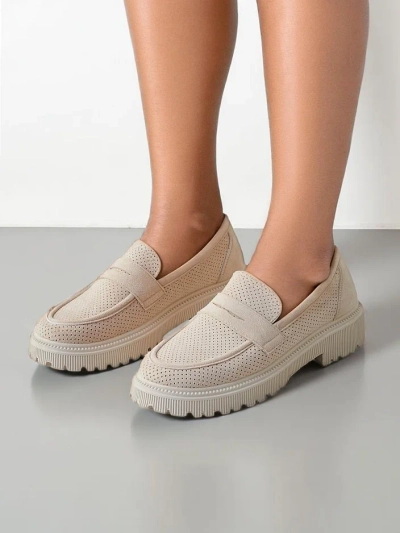 Royalfashion Женски еко-кожа мокасини Дюни