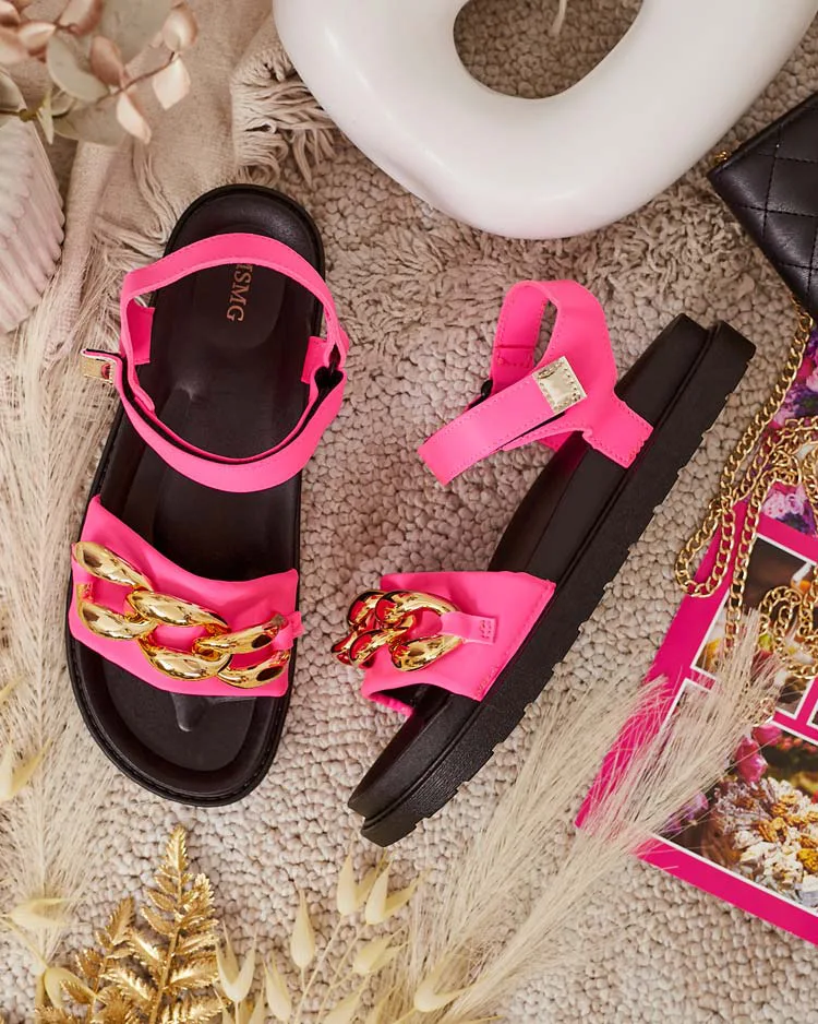 Royalfashion Дамски сандали с верижка Orette