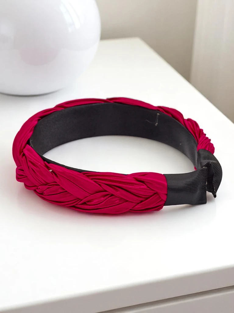 Royalfashion Сплетена нагъната лента за глава Nina