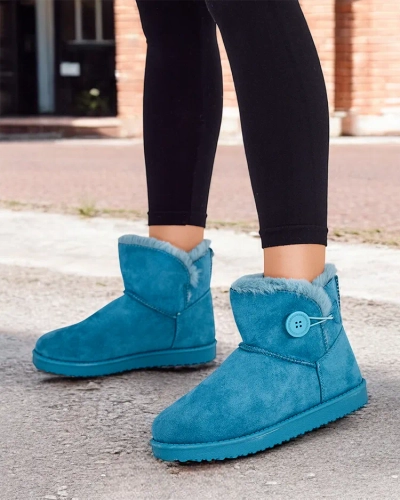 Royalfashion Дамски къси ботуши a'la snow boots Malla