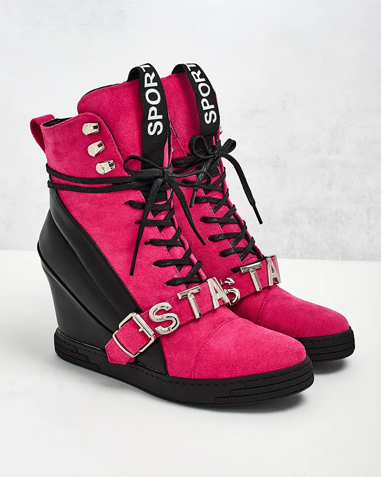 Royalfashion дамски боти Ronii на токчета