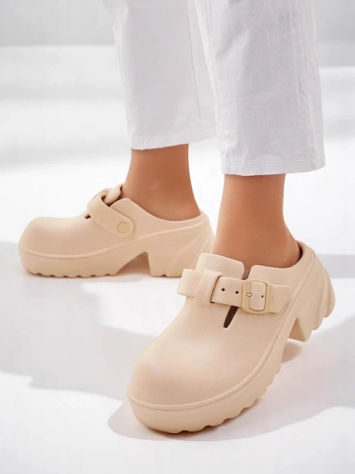 Royalfashion Жени гумени сандали на ток Voxones