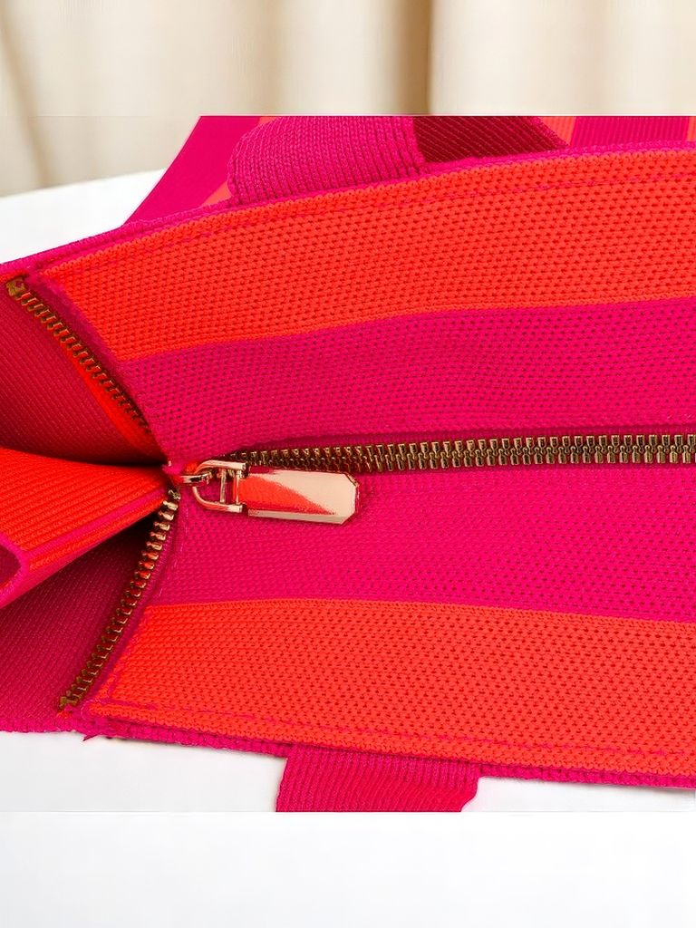 Royalfashion Платнена чанта Sunset Stripes