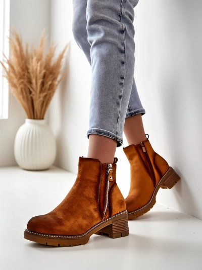 Royalfashion ЖЕНИШКИ БОТИ С МАЛКИ ТОКЧЕТА Fiefo