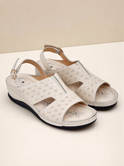 Royalfashion Дамски сандали на ниска платформа Comfort Chic