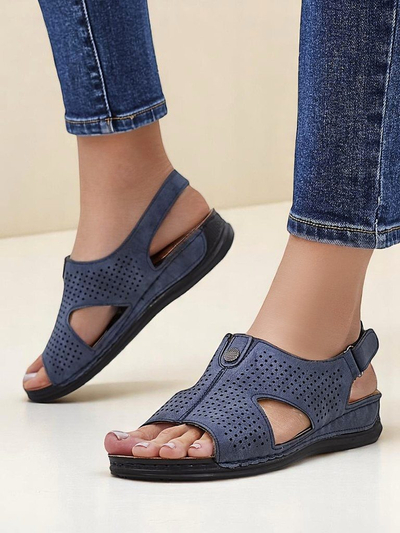 Royalfashion дамски сандали с прорези Leminni