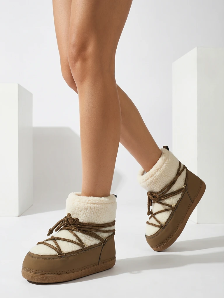 Дамски ботуши за сняг с кожух Uvella