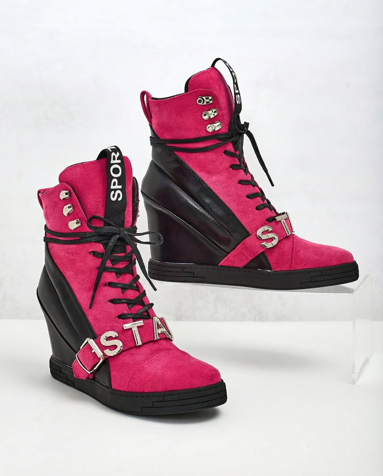 Royalfashion дамски боти Ronii на токчета