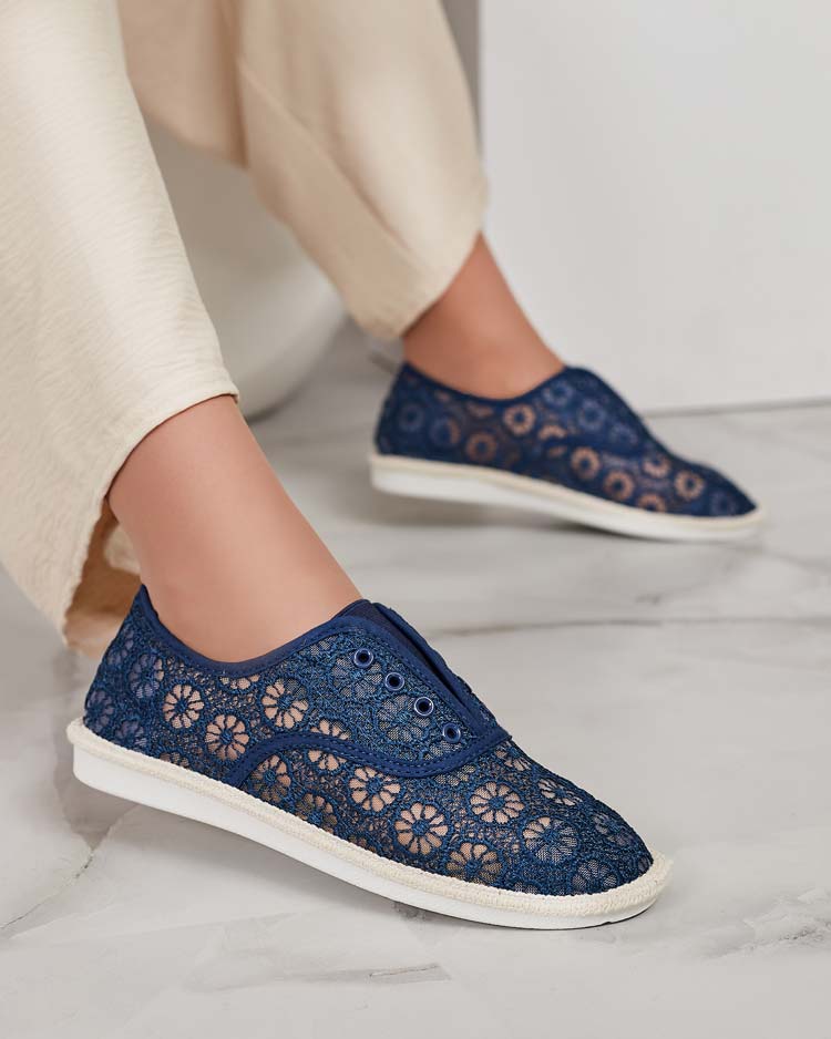 Royalfashion Дамски ажурни маратонки Nurram